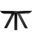 St Croix Dining Table | Black Uniqwa Collections