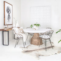 St James Dining Table | White