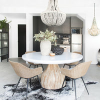 St James Dining Table | White