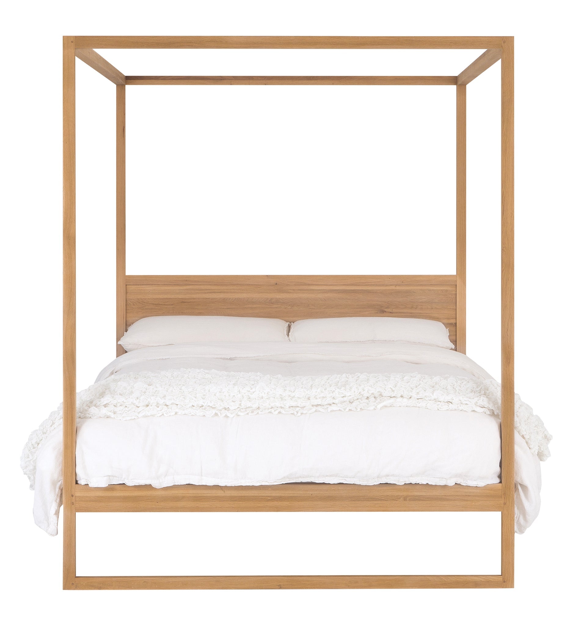 Strand Four Poster Bed | Natural Queen Uniqwa Collections