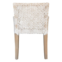 Sweni Armchair | White | Leather