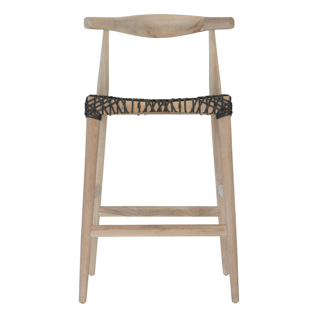 Sweni Horn Barchair | Charcoal | Rope