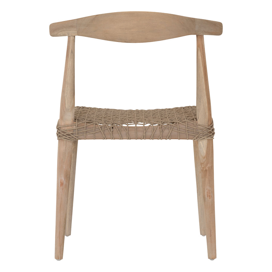 Sweni Horn Dining Chair | Natural | Rope
