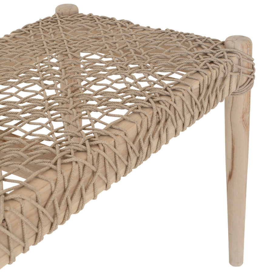 Sweni Rope Bench | Natural | Rope