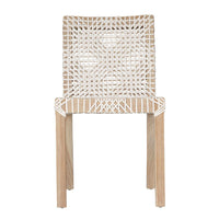 Sweni Dining Chair | White | Leather