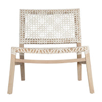 Sweni Occasional Chair | White | Leather