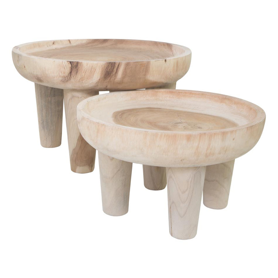 Tamale Low Side Table | Natural