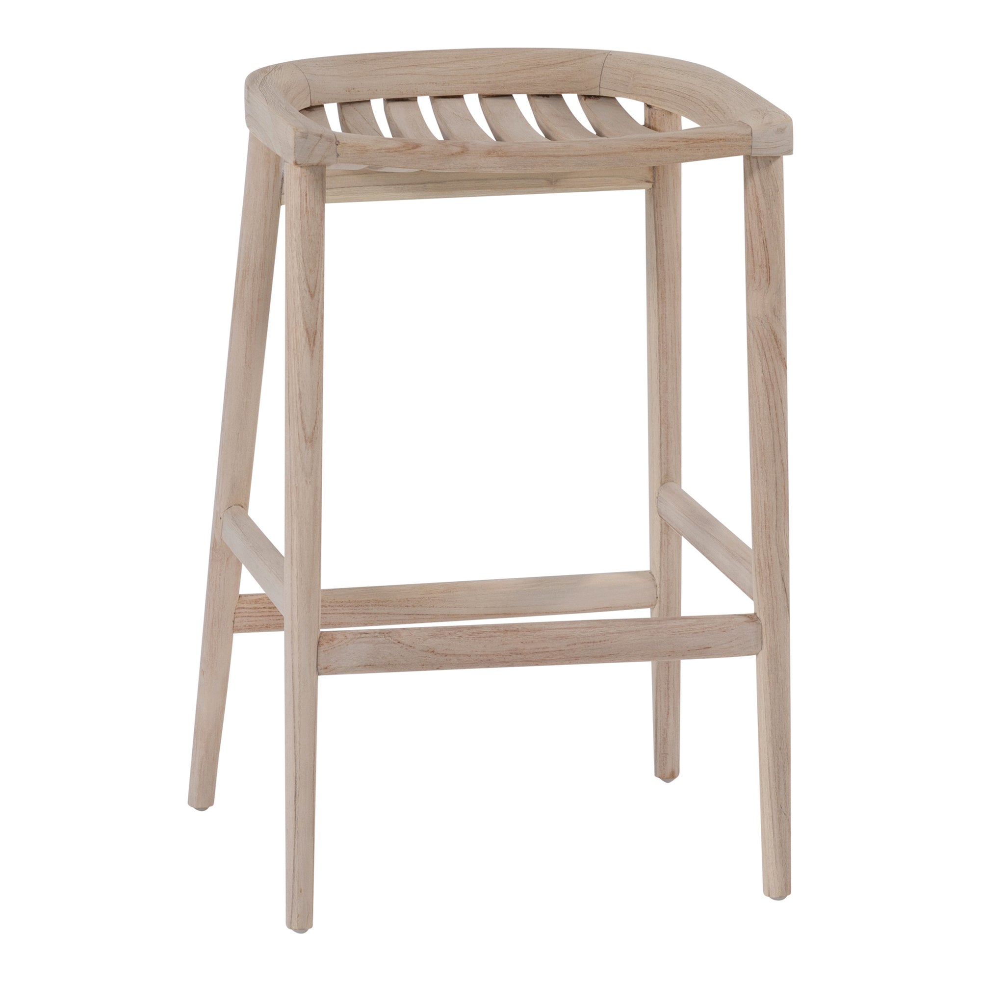Tarkuli Teak Barstool Natural Uniqwa Collections