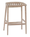 Tarkuli Teak Barstool Natural Uniqwa Collections