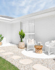 Trinidad Dining Chair | White Uniqwa Collections