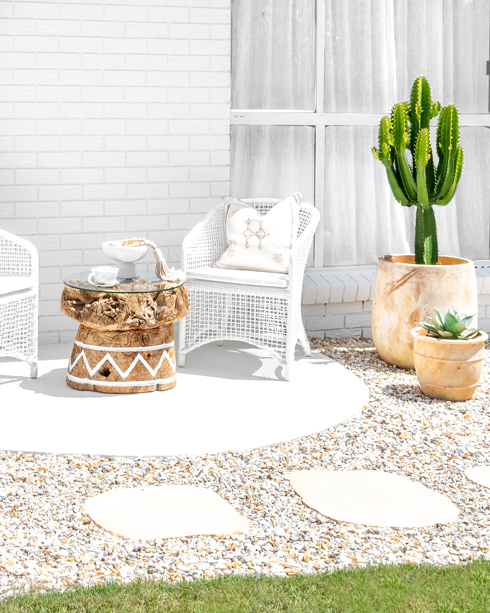 Trinidad Dining Chair | White Uniqwa Collections