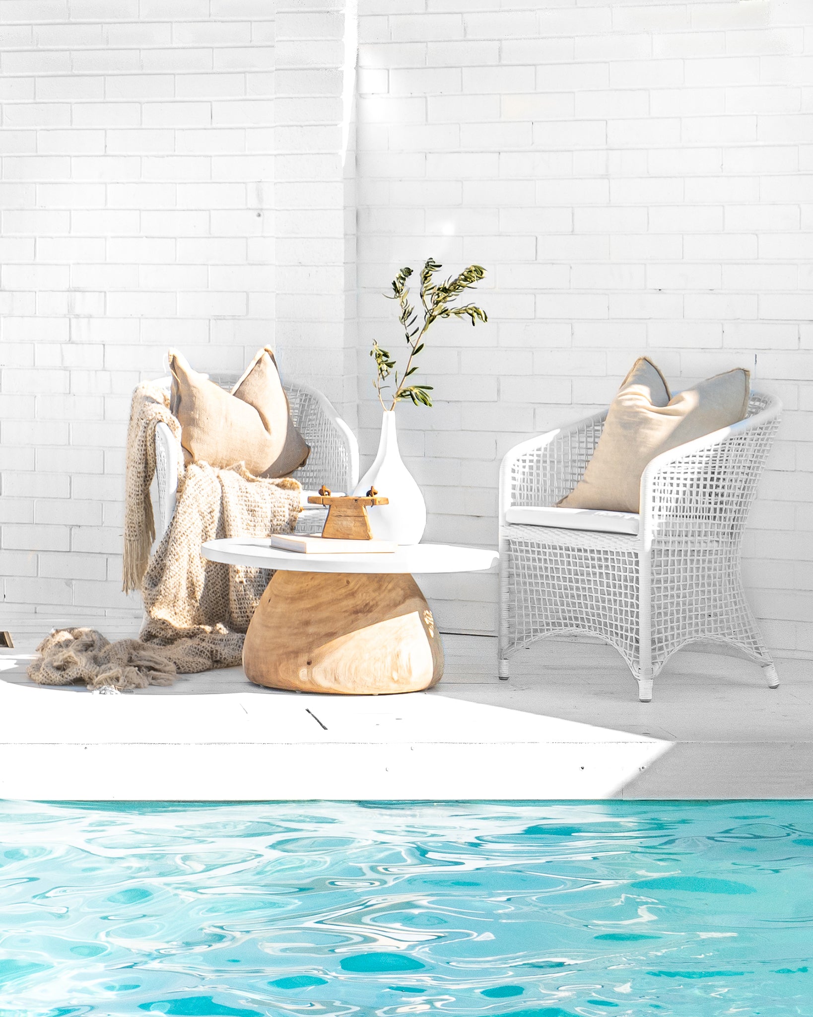 Trinidad Dining Chair | White Uniqwa Collections