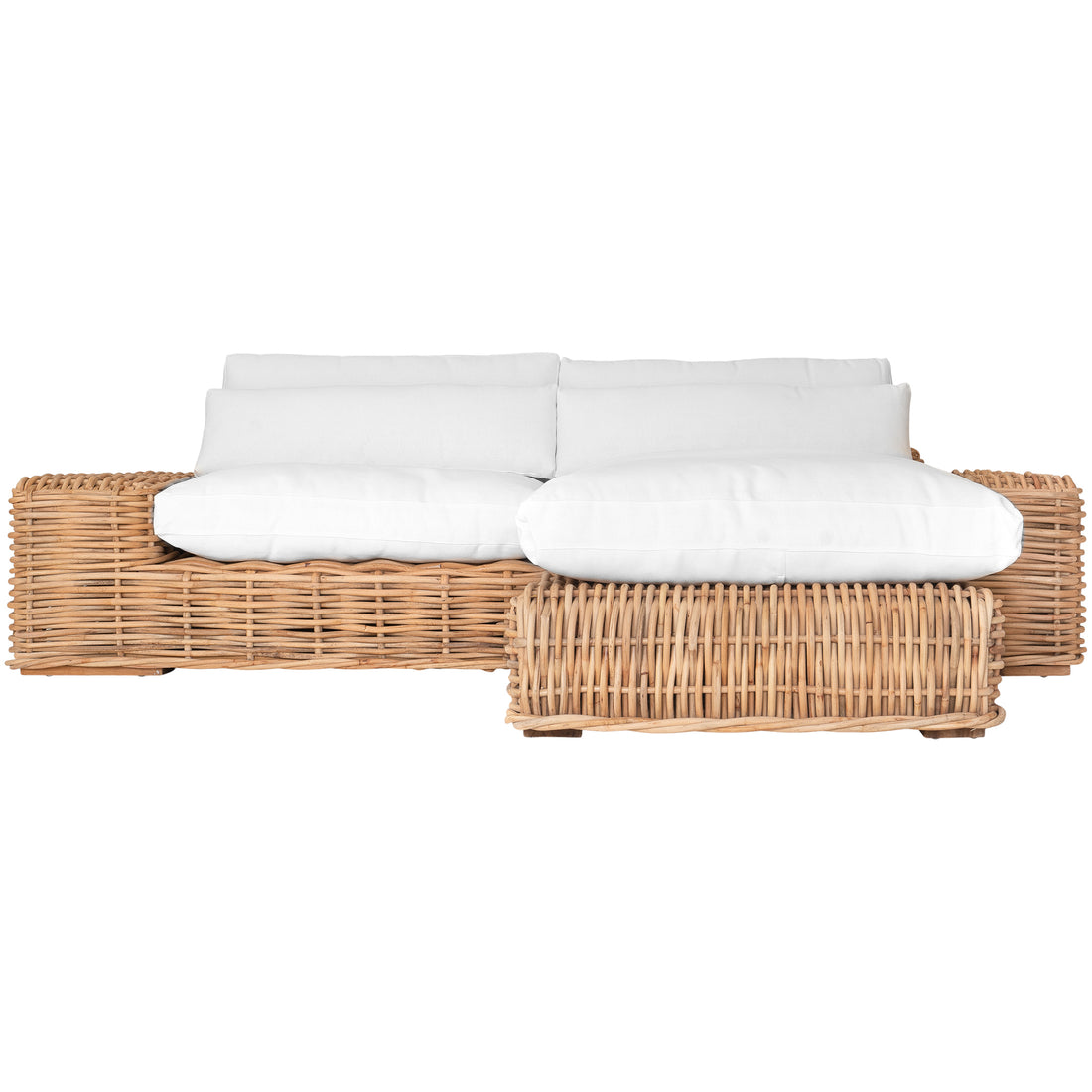 Zulu Sofa | Three Seater | Luxury White