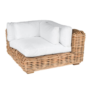 Zulu Modular Sofa | Corner | Luxury White