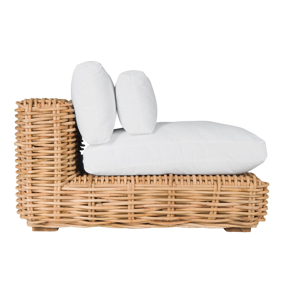 Zulu Modular Sofa | Single Seater | Luxury White