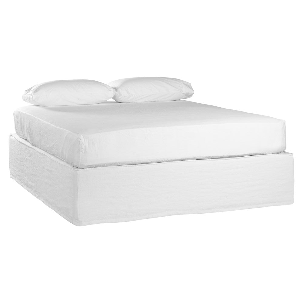 Tulala Bed Base White Uniqwa Collections