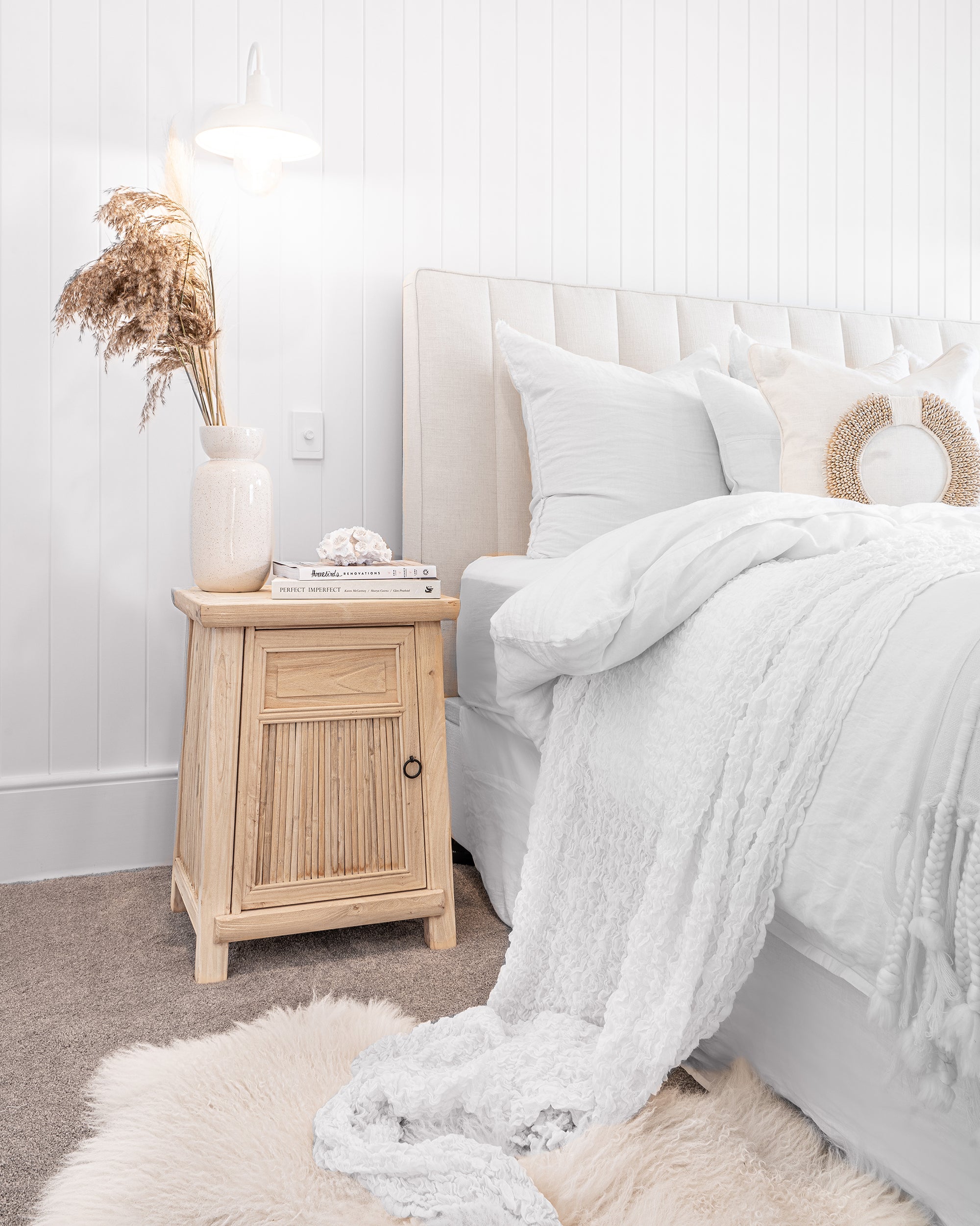 Bamboo Bedside Set | Blonde Designed by Charl van Heerden