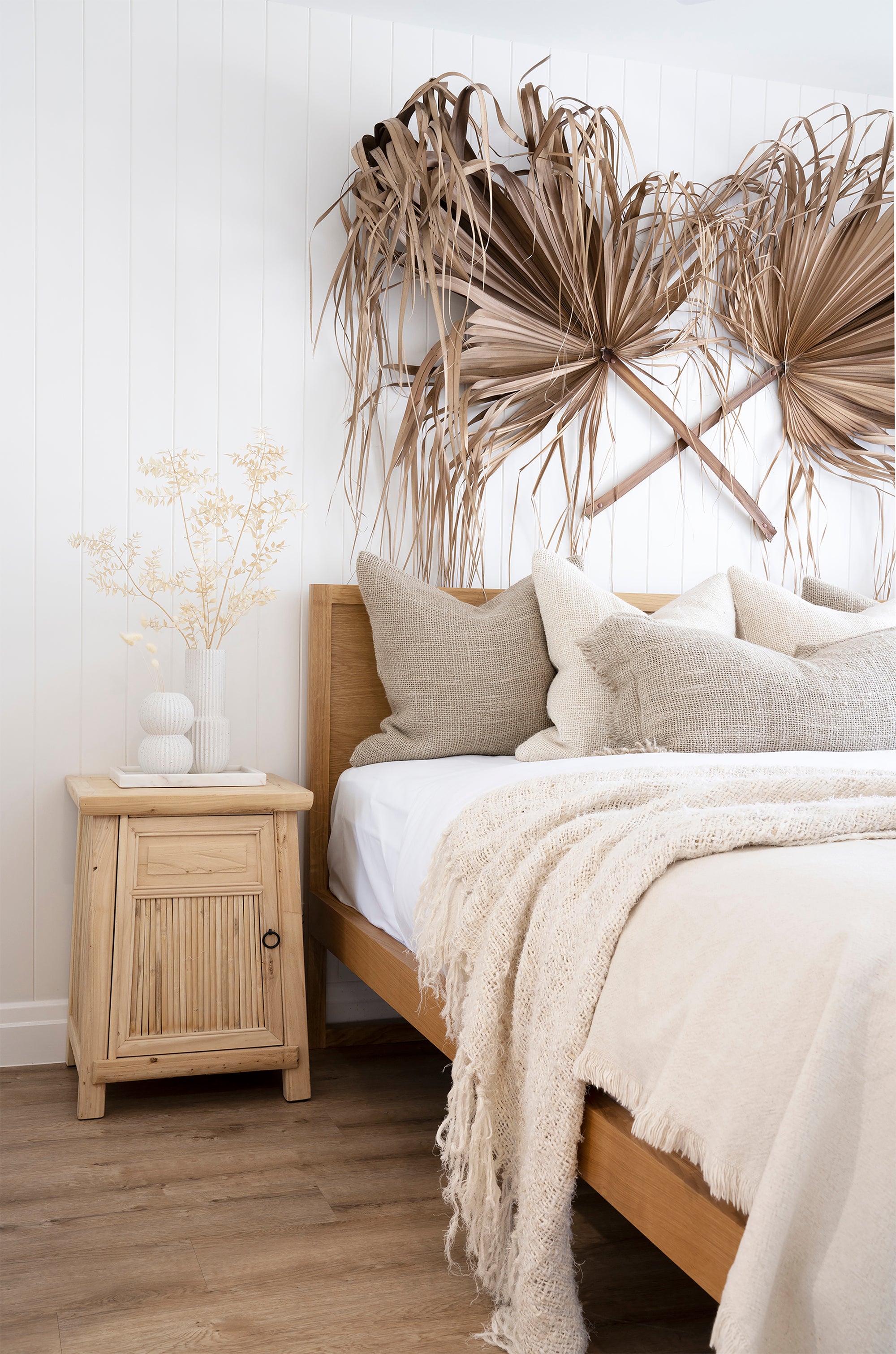 Bamboo Bedside Set | Blonde Designed by Charl van Heerden