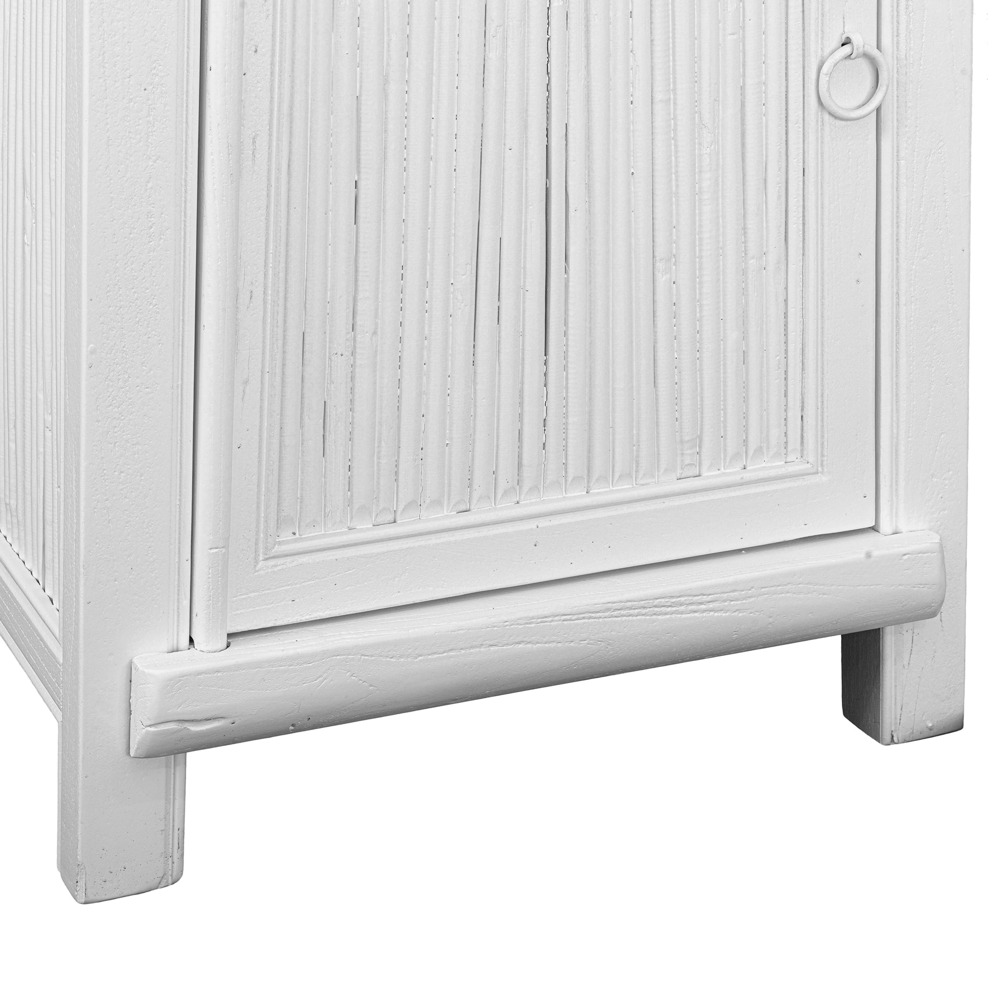 Bamboo Bedside Set | White Designed by Charl van Heerden
