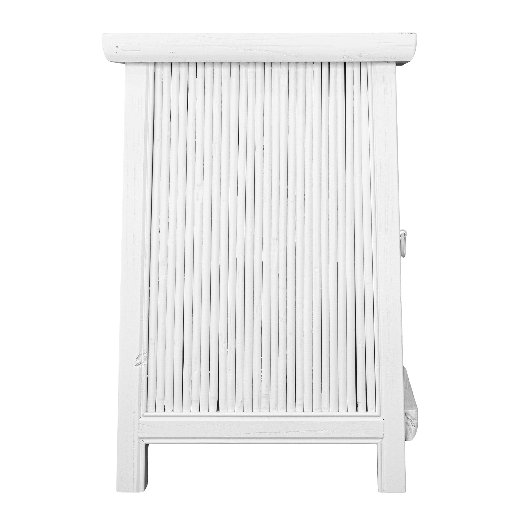Bamboo Bedside Set | White Designed by Charl van Heerden