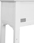 Bamboo Console Table | White Designed by Charl van Heerden