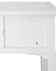 Bamboo Console Table | White Designed by Charl van Heerden