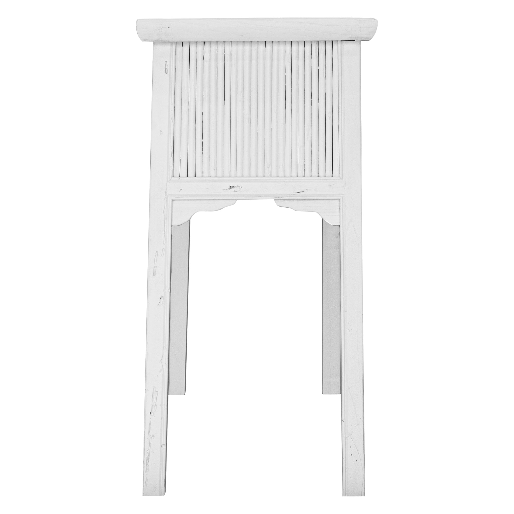 Bamboo Console Table | White Designed by Charl van Heerden