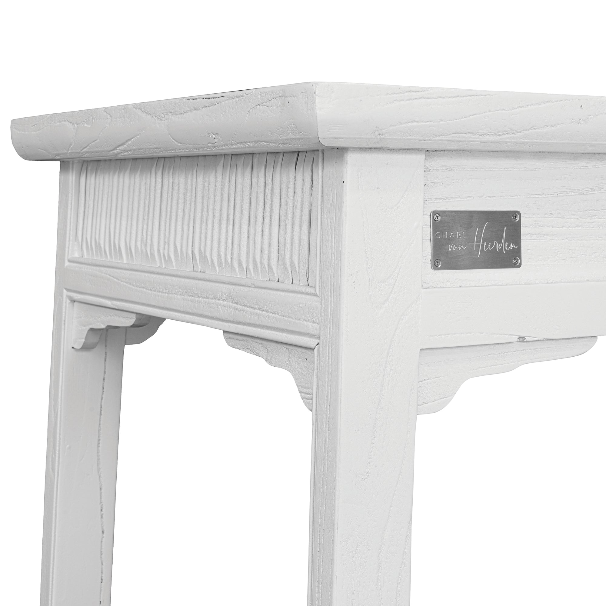 Bamboo Desk | White Designed by Charl van Heerden