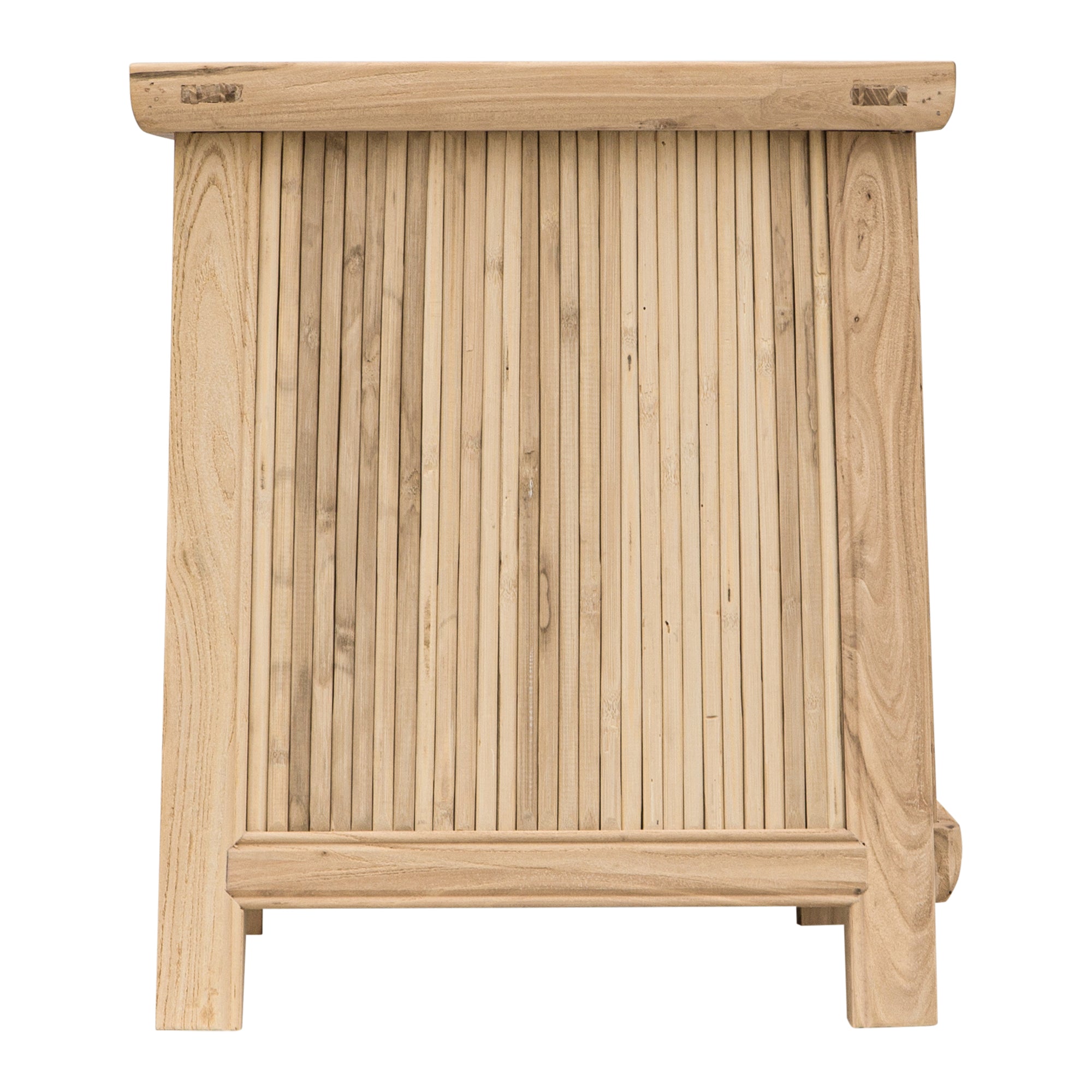 Bamboo Entertainment Unit | Six Door | Blonde Designed by Charl van Heerden