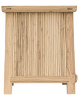 Bamboo Entertainment Unit | Six Door | Blonde Designed by Charl van Heerden