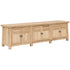 Bamboo Entertainment Unit | Six Door | Blonde Designed by Charl van Heerden