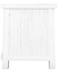 Bamboo Entertainment Unit | Six Door| White Designed by Charl van Heerden