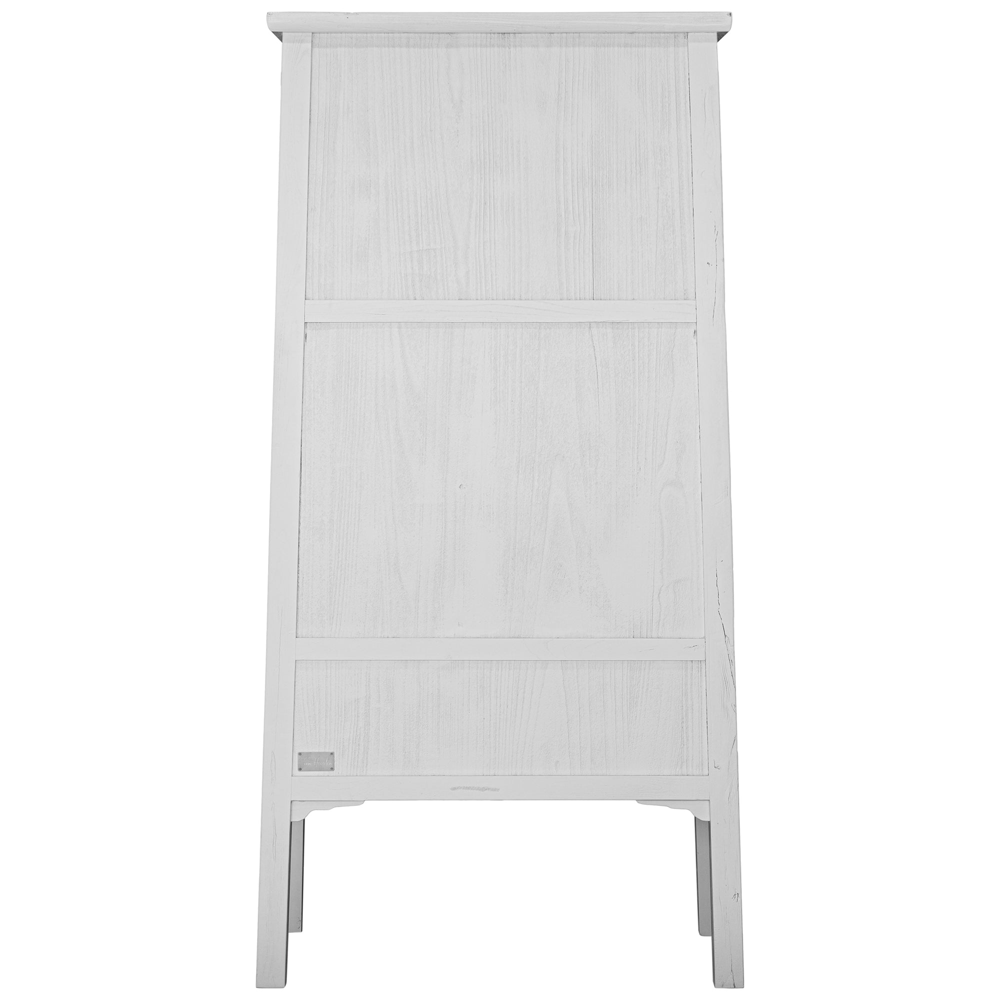 Bamboo Tall Cabinet | White Uniqwa Collections