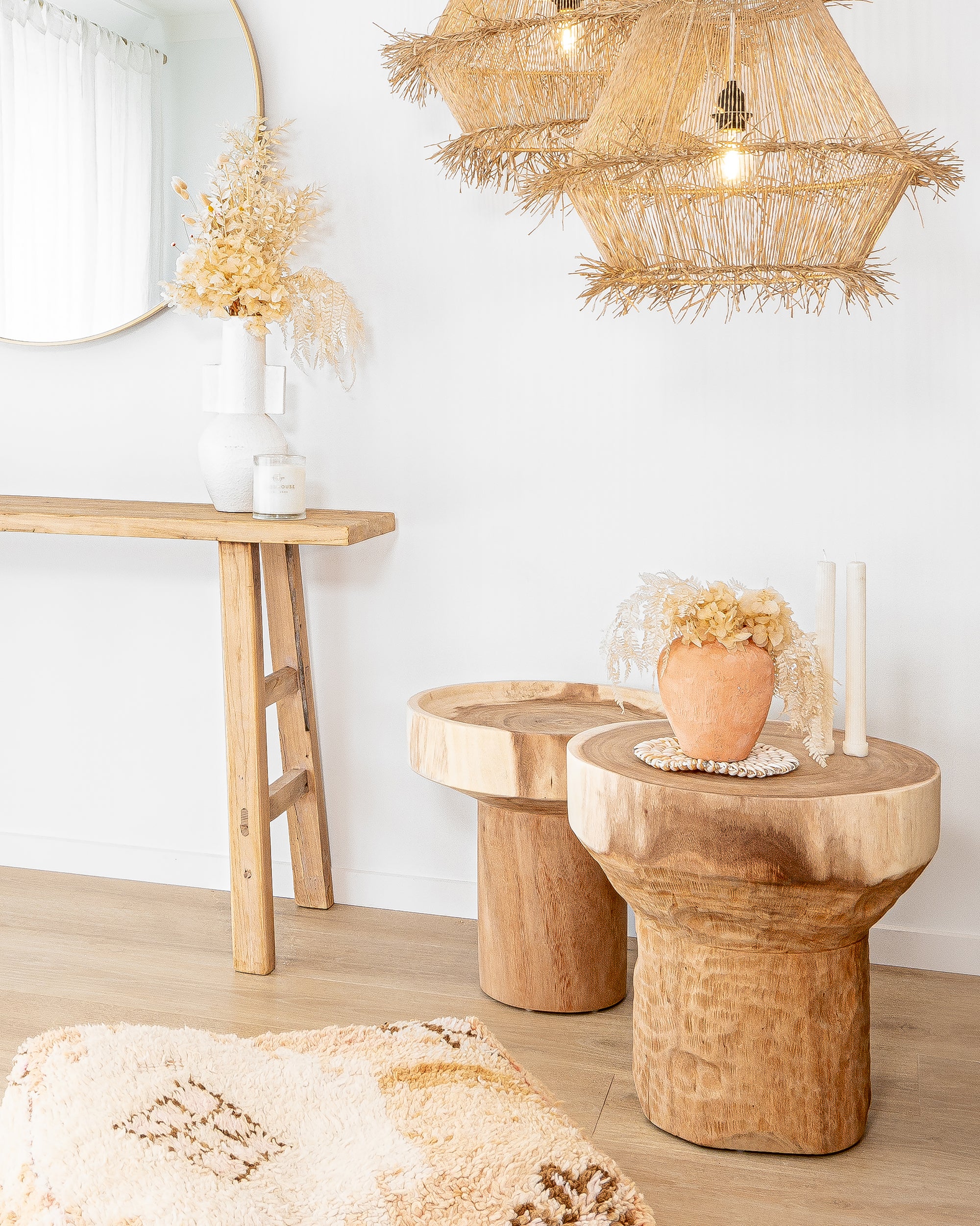 Bantu Side Table Uniqwa Collections
