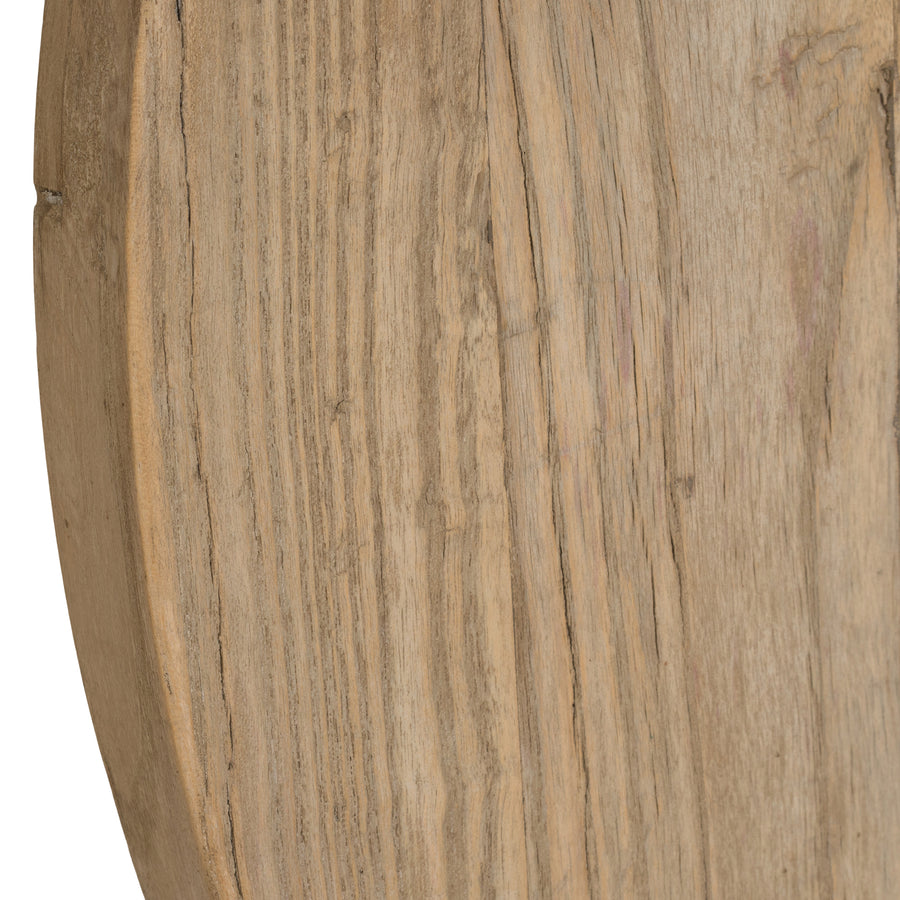 Uniqwa timber bar table top in elm, suitable for commercial and hospitality settings.