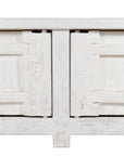 Bulu Entertainment Unit | White | Four Door Uniqwa Collections