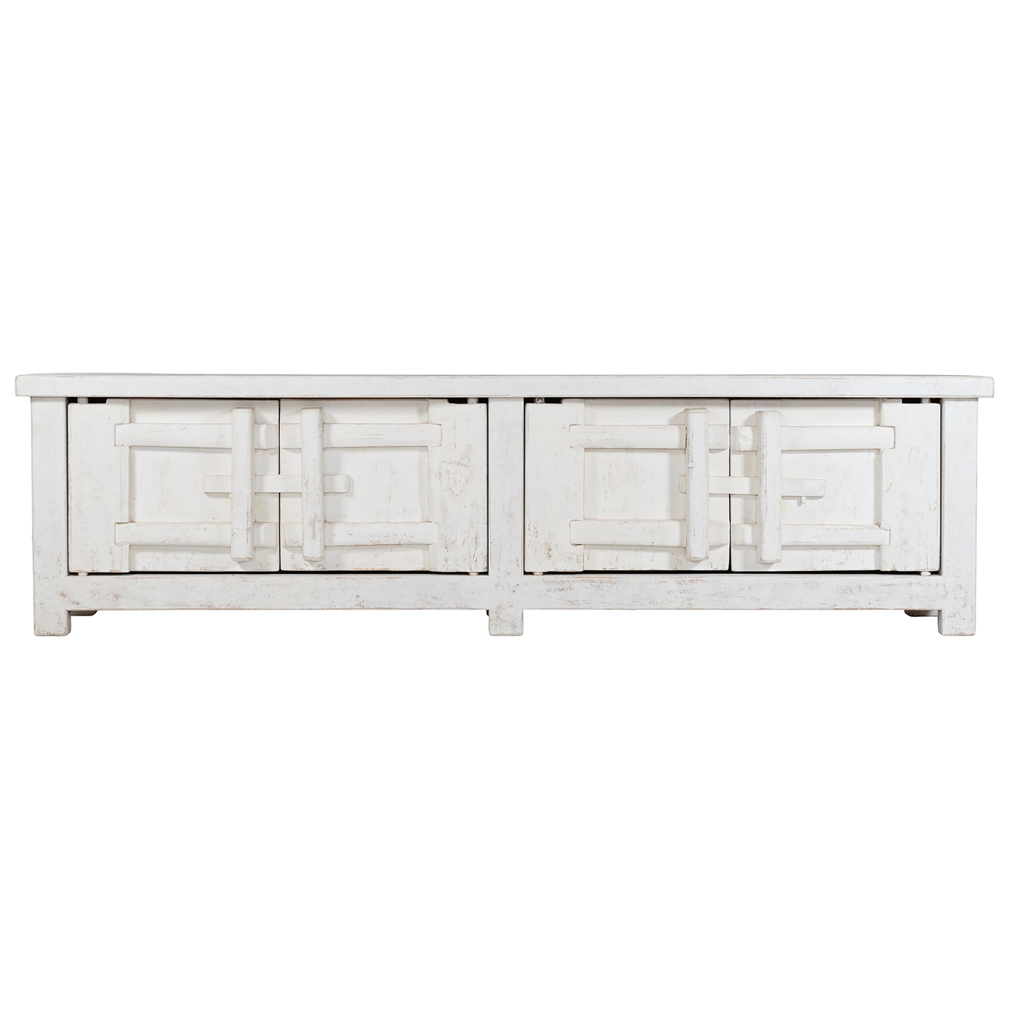 Bulu Entertainment Unit | White | Four Door Uniqwa Collections