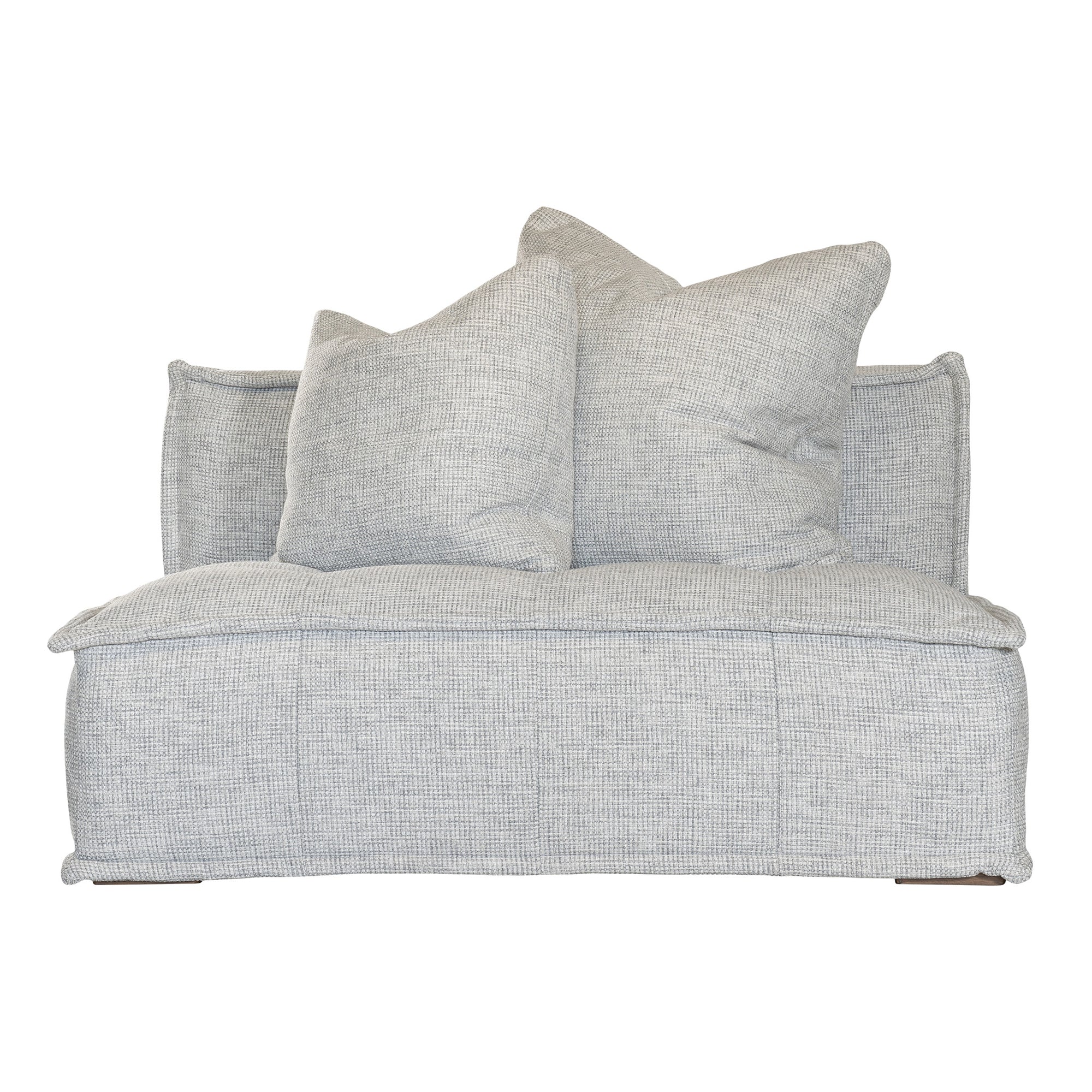 Denver Modular Sofa | Light Grey Single Seat Last Chance Collection