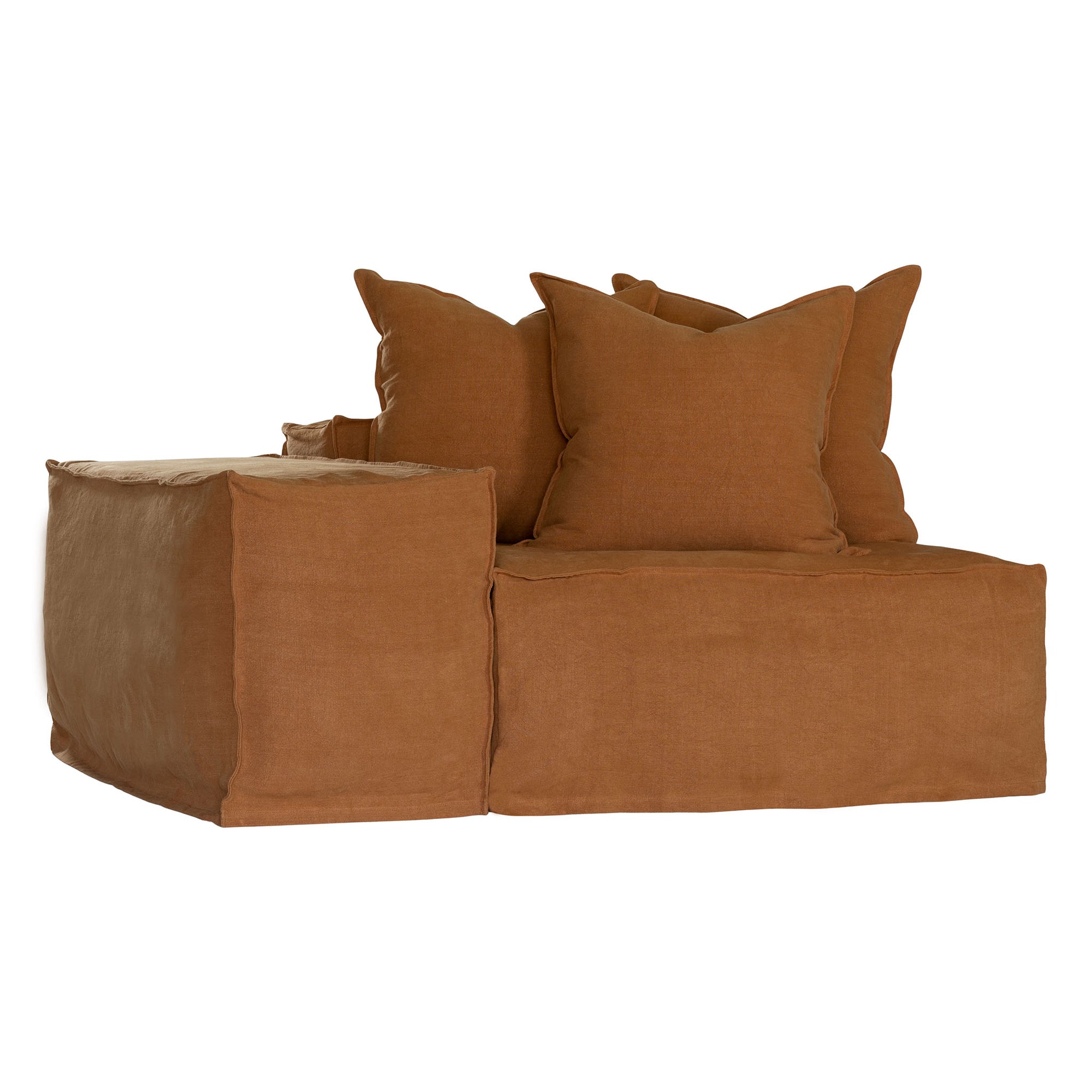 Hendrix Low Rider Sofa | One Seater Left Hand Arm Uniqwa Collections