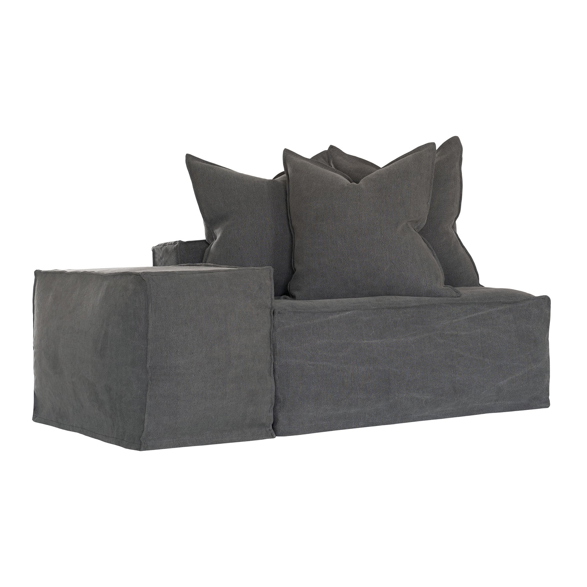 Hendrix Low Rider Sofa | One Seater Left Hand Arm Uniqwa Collections