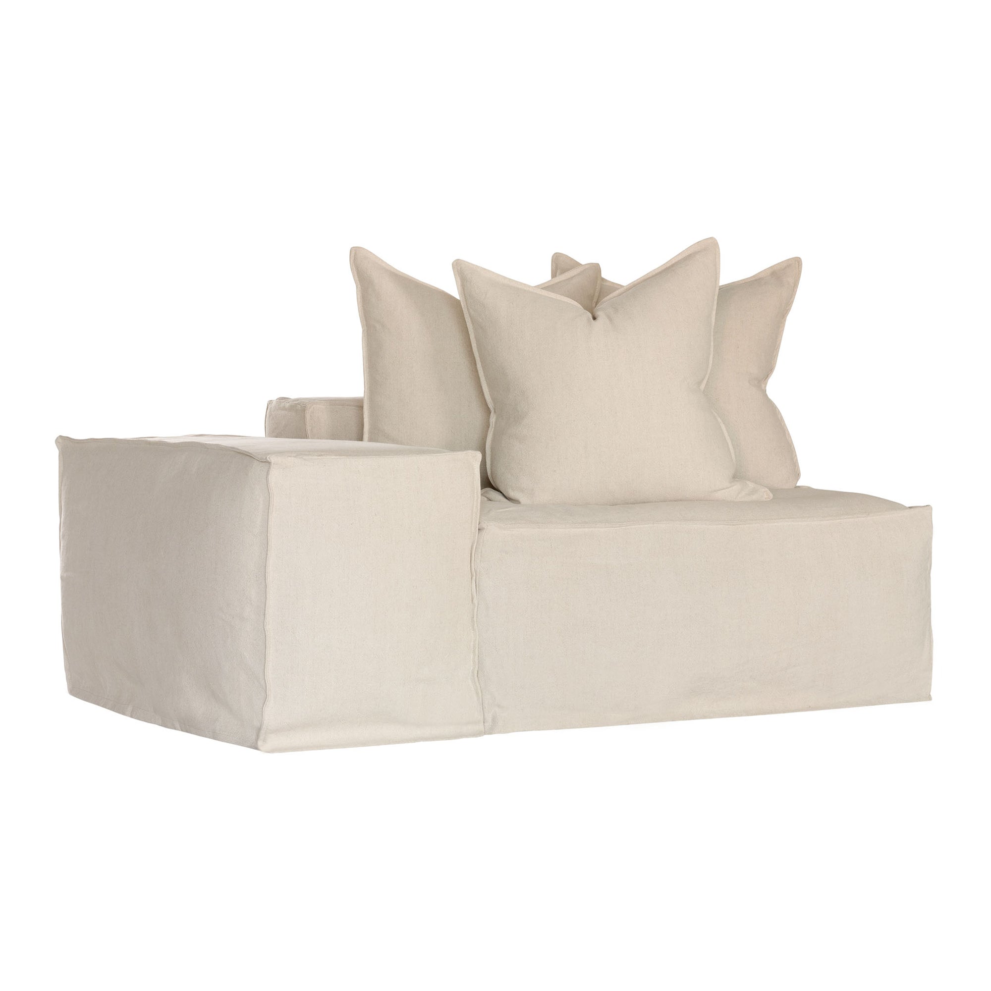 Hendrix Low Rider Sofa | One Seater Left Hand Arm Uniqwa Collections