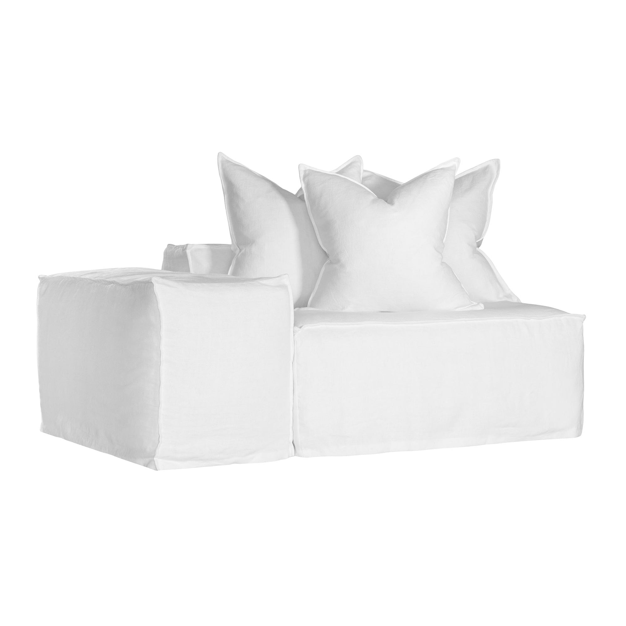 Hendrix Low Rider Sofa | One Seater Left Hand Arm Uniqwa Collections