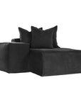 Hendrix Low Rider Sofa | Chaise Left Hand Arm Uniqwa Collections