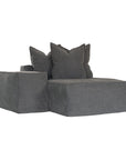 Hendrix Low Rider Sofa | Chaise Left Hand Arm Uniqwa Collections