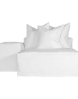 Hendrix Low Rider Sofa | Chaise Left Hand Arm Uniqwa Collections