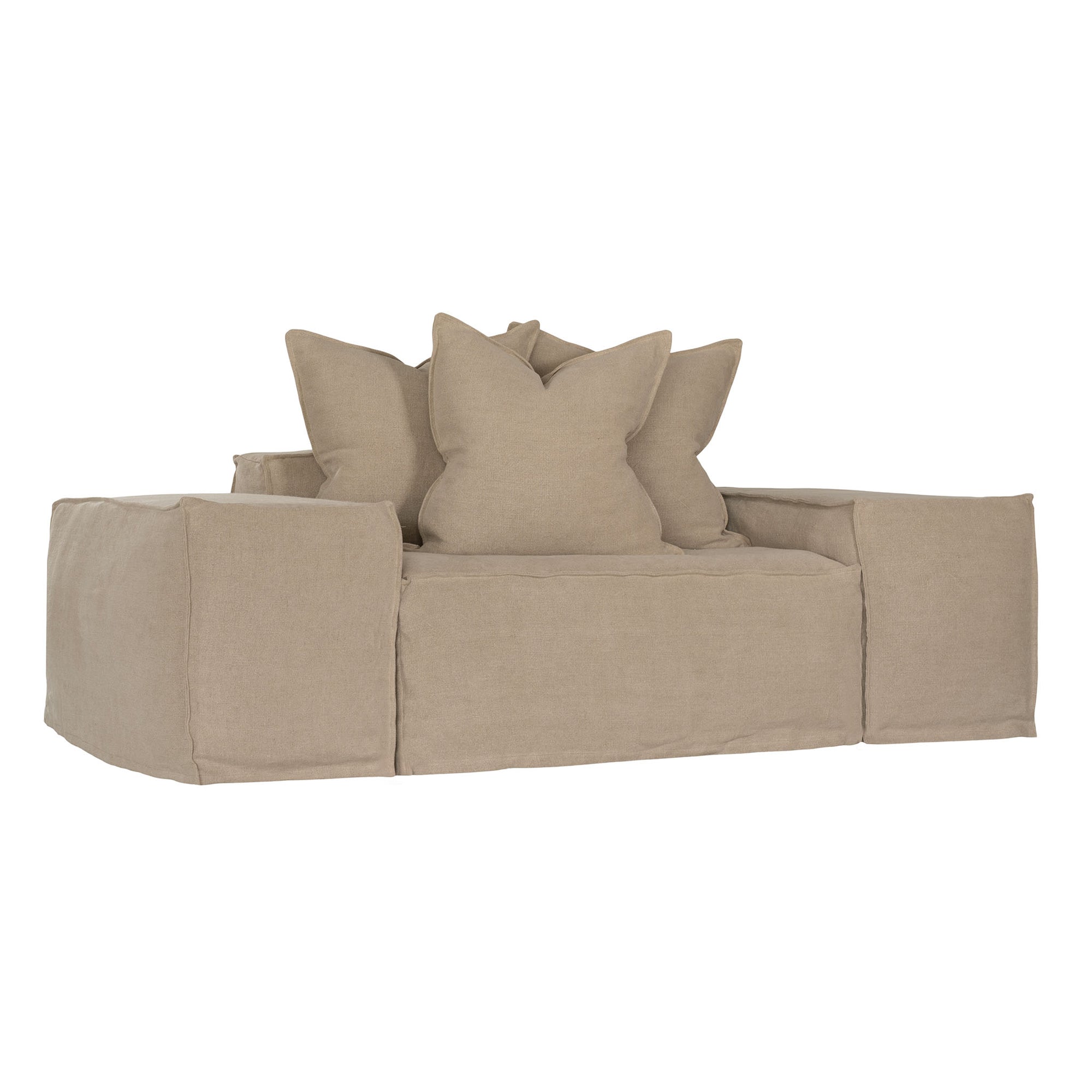 Hendrix Low Rider Sofa | One Seater Uniqwa Collections