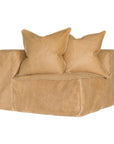 Hendrix Sofa | Tan Leather Corner Uniqwa Collections
