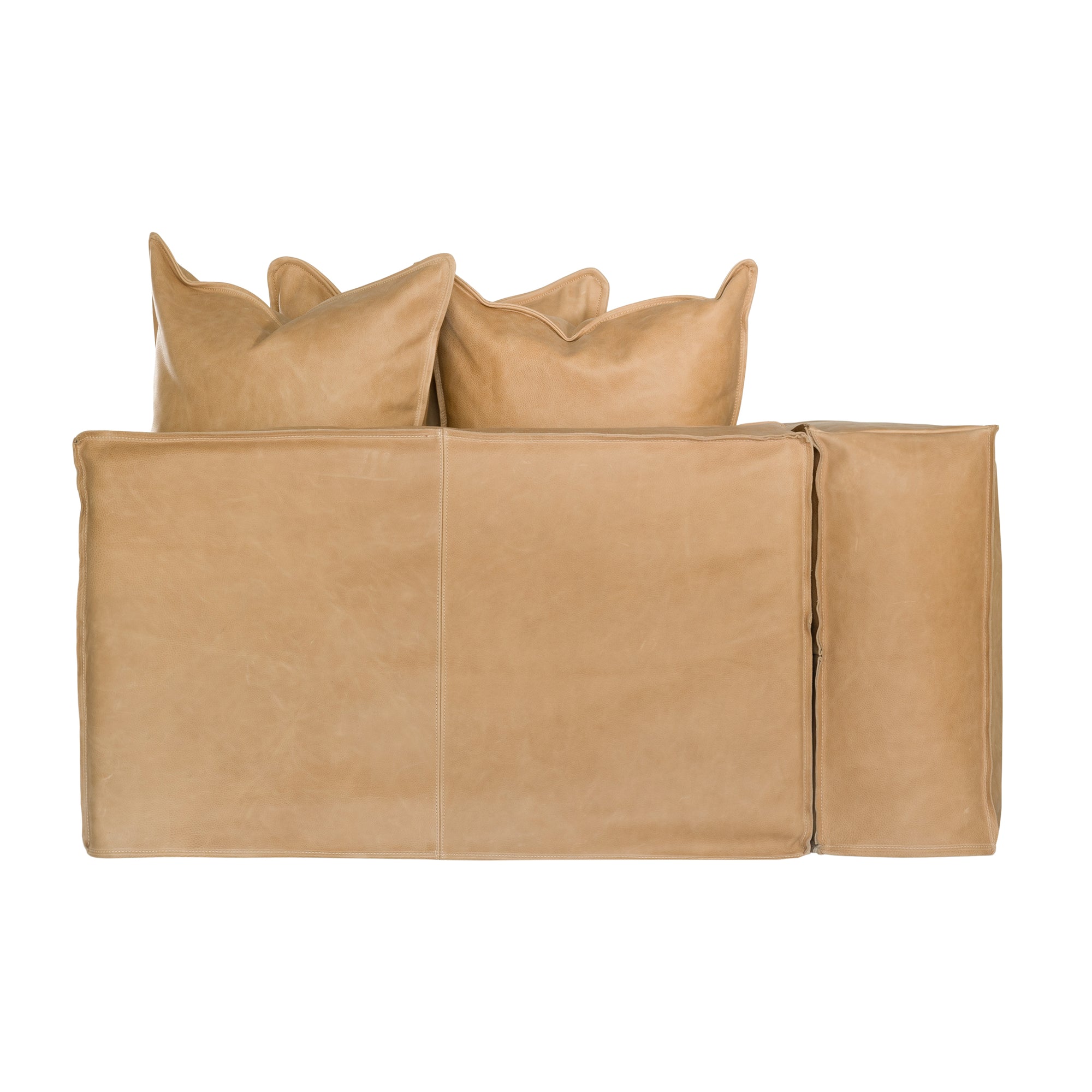 Hendrix Sofa | Tan Leather Uniqwa Collections