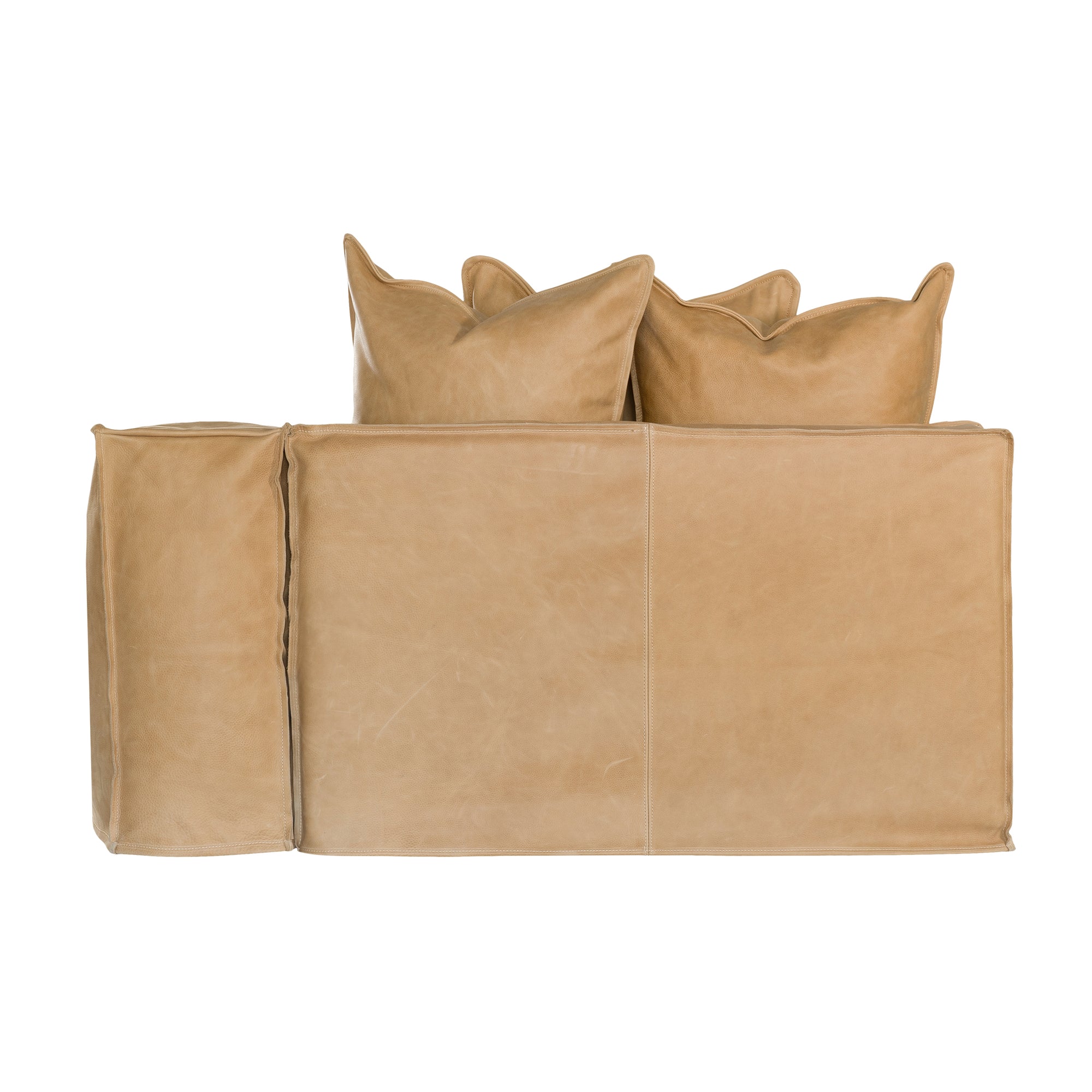 Hendrix Sofa | Tan Leather Uniqwa Collections