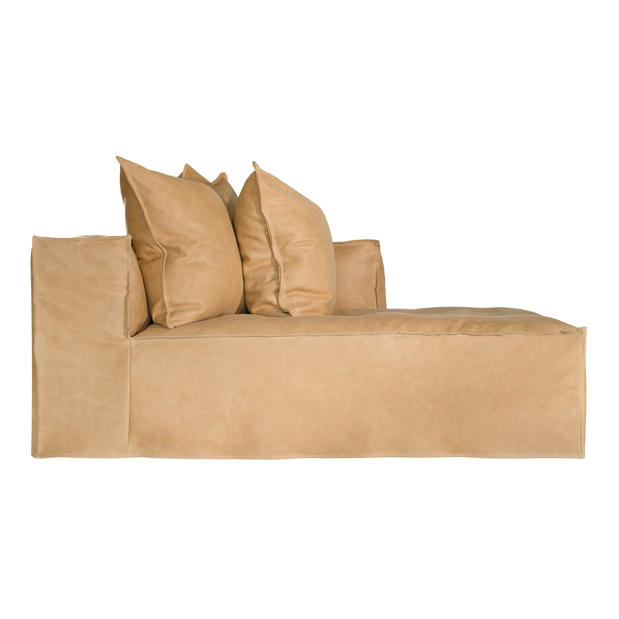 Hendrix Sofa | Tan Leather Uniqwa Collections
